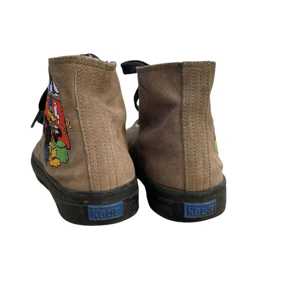Vintage Keds Loony Tunes High Tops Daffy Duck Size 8 - Picture 4 of 8